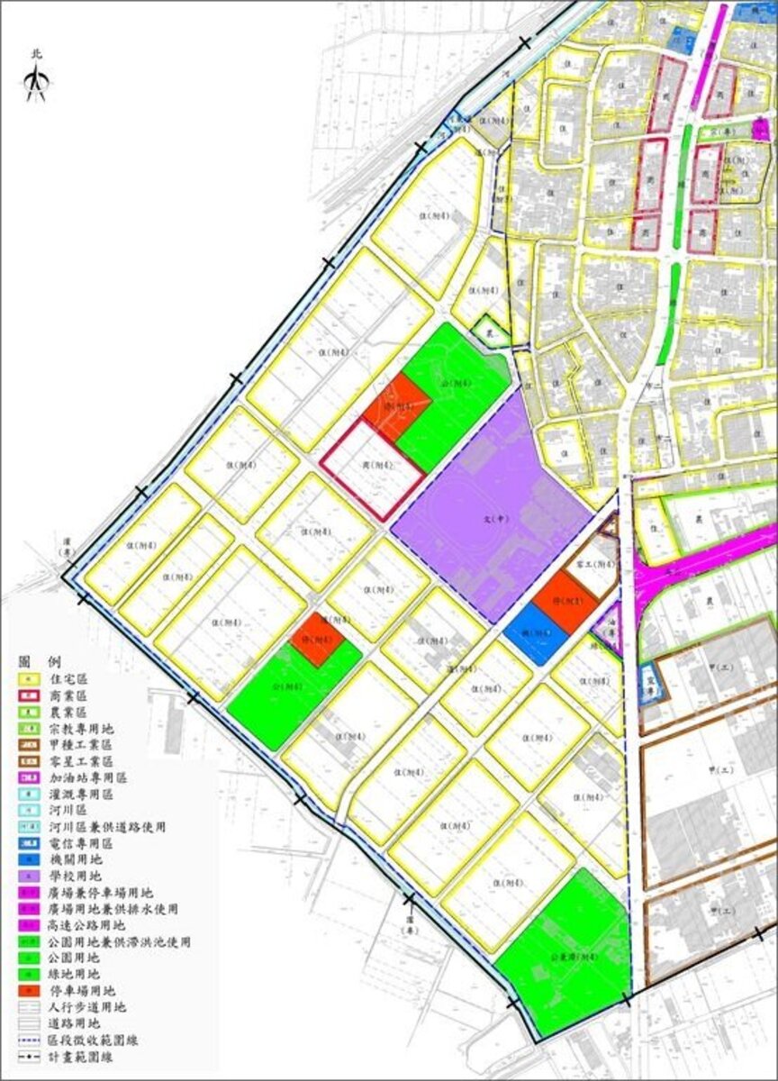 安定都市計畫整體開發區已在今年7月送請內政部都市計畫委員會續行審議。圖／台南市政府提供