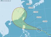 海馬凌晨轉強颱　氣象局最快明天發布海警！