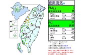 雲嘉南PM2.5濃度　昨飆高今改善