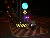 提醒減速慢行　太平山區裝爆閃警示燈