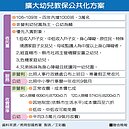 拉抬生育率！小孩上公幼　4年增加3萬人