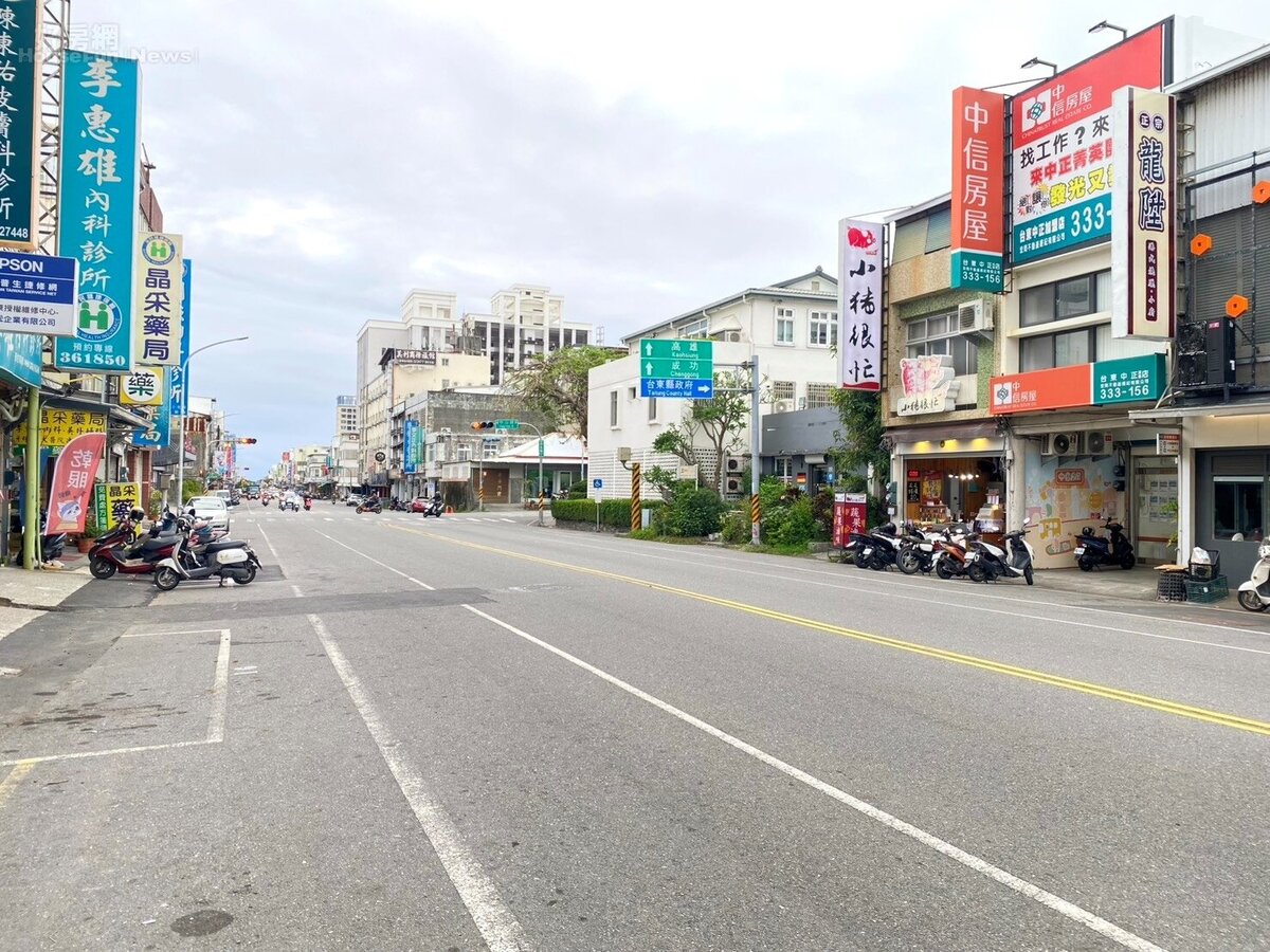 台東街景。圖／中信房屋提供