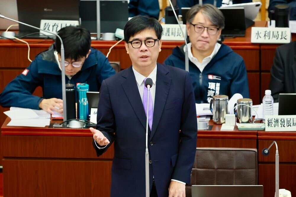 陳其邁表示，包括台積電以及其他半導體大廠在內的廠商即將進駐白埔產業園區，這是高雄半導體S型廊道的關鍵進程。圖／高雄市政府提供