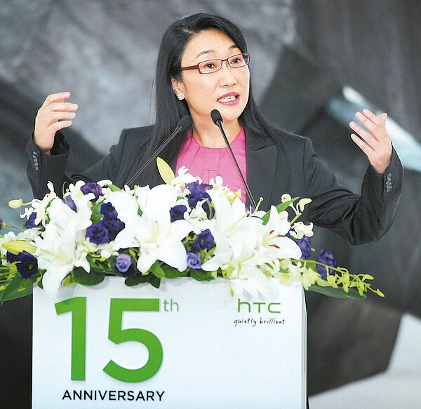 宏達電董座暨執行長王雪紅。 (本報系資料庫)