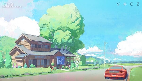 
2.	遊戲中一個重要場景蘭空咖啡就是VOEZ Café的原型，是雷亞遊戲向國外的粉絲行銷台灣城市的一個很好的方式。