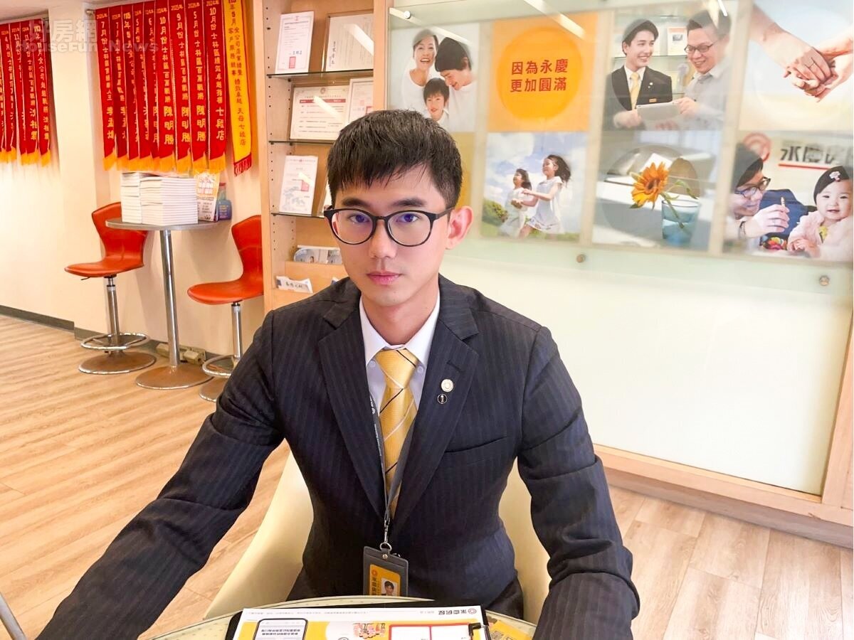 經紀人員李孟煒分享,透過「AI智能教練」不僅增加自我練習的機會,提供的建議也有助於自我檢視並調整。圖/永慶房產集團提供