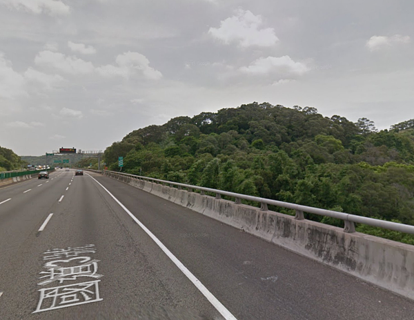 國道三號打造生態廊道。(翻攝自Google Map)