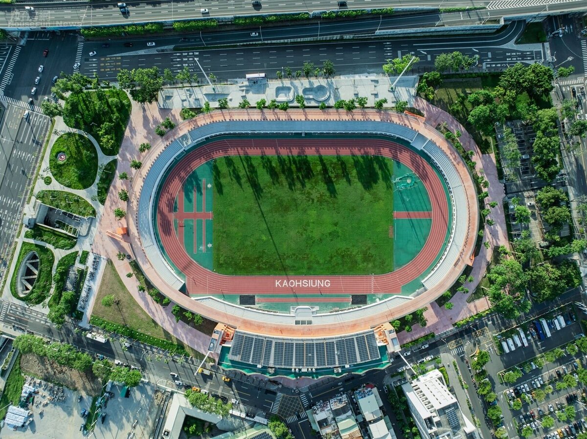 苓雅運動園區。圖/高雄市政府提供