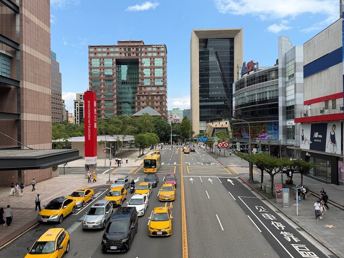 街景、信義區。圖/好房網News記者蔡佩蓉攝影