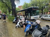 台南勝利路、成大校園內外道路積水　台水揭原因：52年老管線破裂