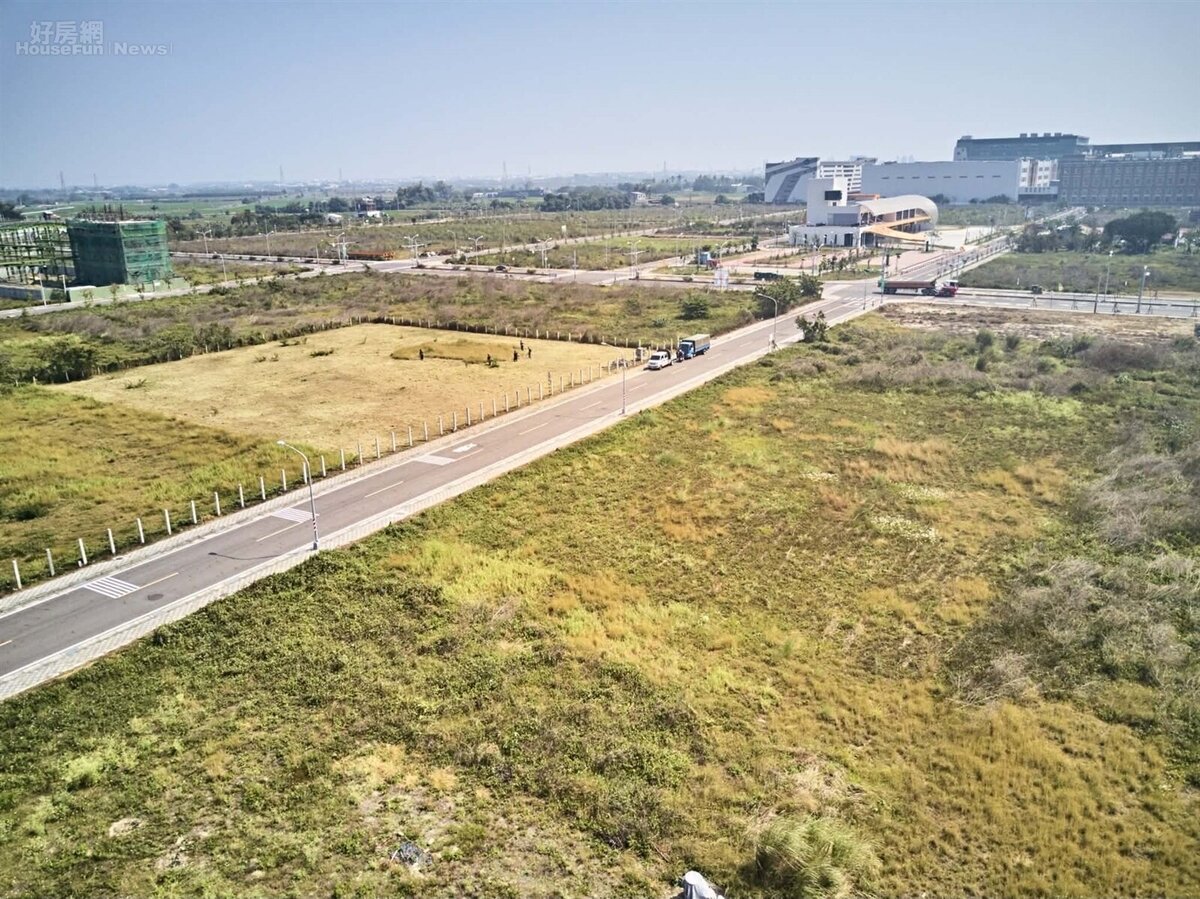 新營區客運轉運中心市地重劃區。圖／台南市地政局提供