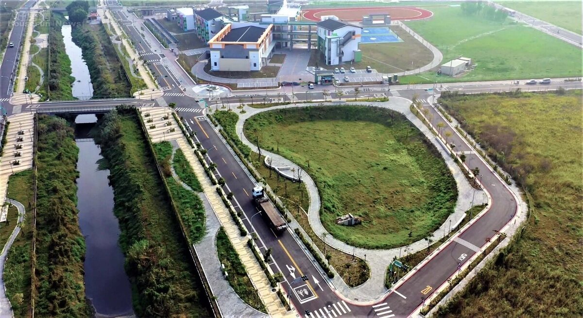永康區新設鹽行國中暨附近地區區段徵收。圖／台南市地政局提供