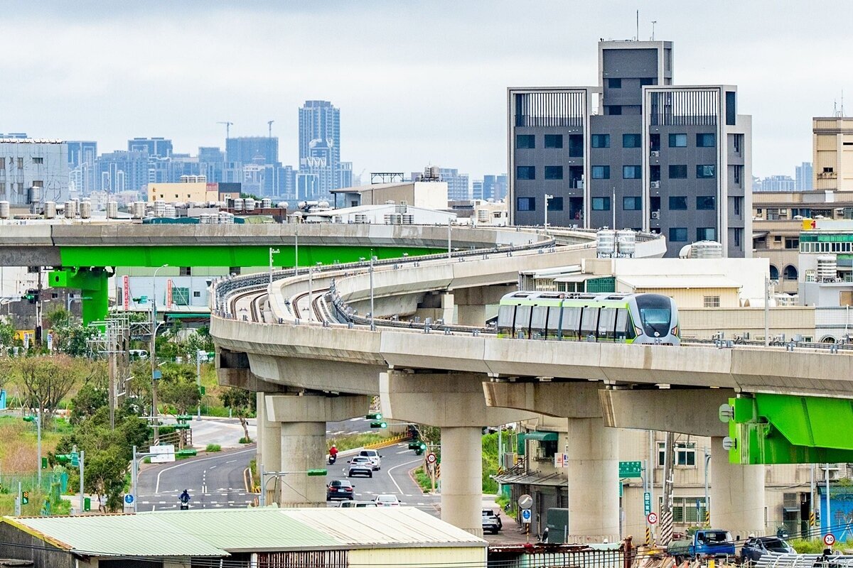 綠線捷運G11至G15b共7站,從桃園市區連結到大園,尤其大園又有航空城的重大開發,對於區域都是一大利多。圖/桃園市政府提供