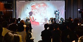 開場播放沙織的創作紀錄片就震撼全場