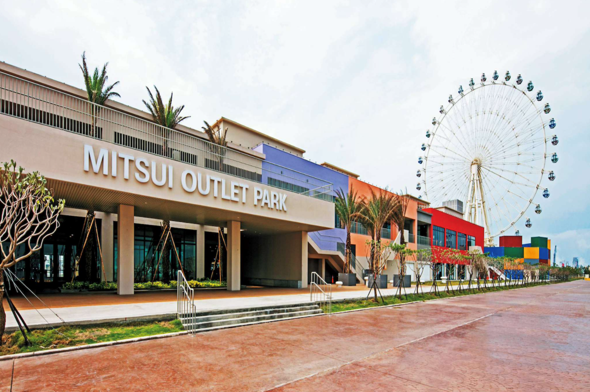 三井Outlet Park台中港開幕後吸引中彰苗消費人流,成為台中海線重要商業據點。圖/三井不動產提供