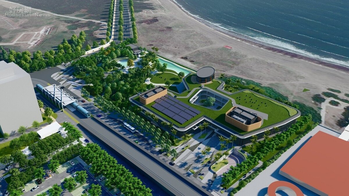 淡水沙崙文創園區。圖/新北市經發局提供