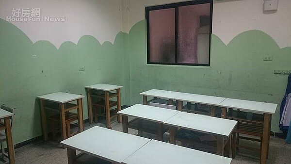 5. 以壁畫讓教室氛圍柔緩。