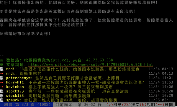 網友感歎昔日的買房明燈,如今投資慘賠10%。(翻攝自PTT)