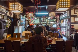 充滿濃濃日式風情的鰻魚飯餐廳。
