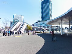 熊本車站外觀。