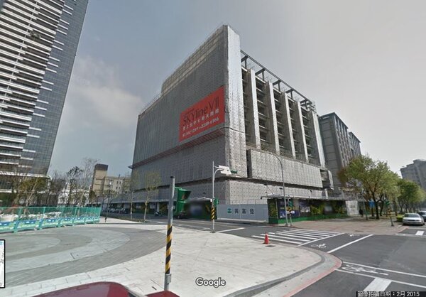 寬宏藝術以1.65億資金，買下興富發位於台北市大直的「台北時代廣場CBD」六樓。（圖／翻攝自google map）