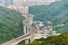 為了拼通車與穩定度，機場捷運頻繁試車中。（好房網News記者張聖奕／攝影）