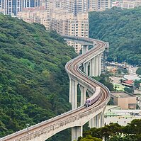 就要通車了！機場捷運頻試車