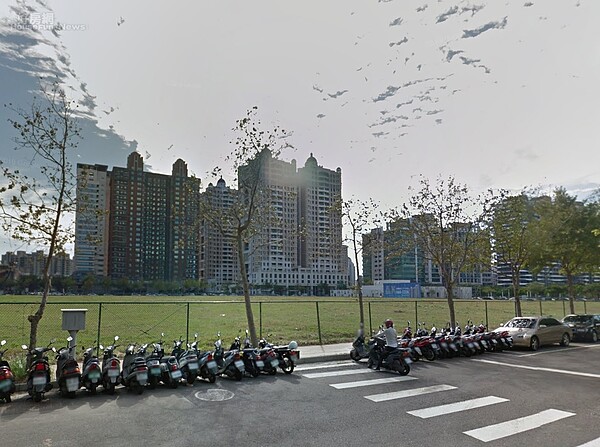 新竹竹北高鐵特區房市情境圖。(翻攝自Google Map)