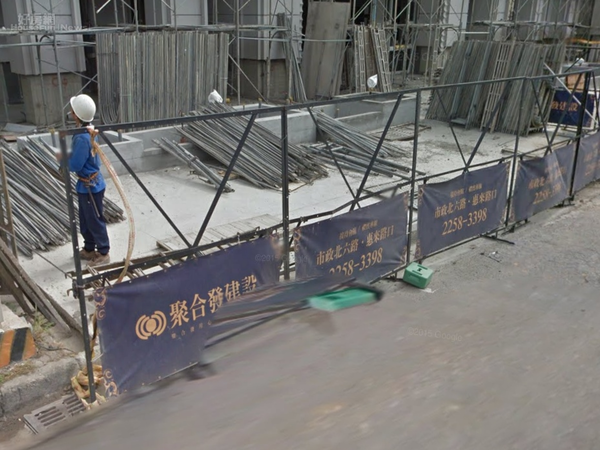 台中建商聚合發。（翻攝自Google Map）