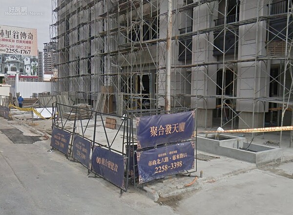 台中建商聚合發。(翻攝自Google Map)