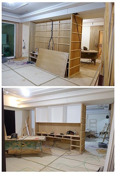 柯以柔和粉絲分享新家的裝潢進度。(翻攝自柯以柔臉書)