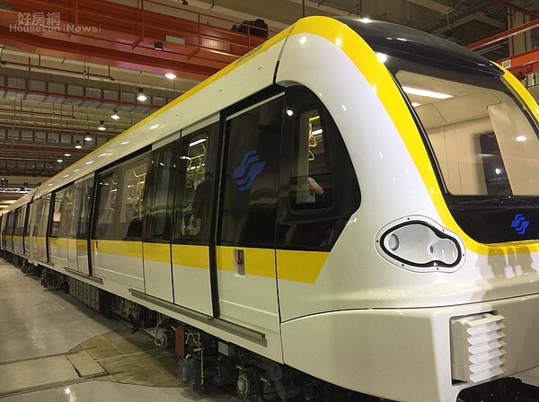 北捷環狀線車箱亮相 (好房網news記者張聖奕攝影)