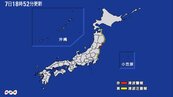 快訊／日本東北發生7.3強震　氣象局：不會影響台灣