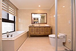 可以享受陽光的浴室