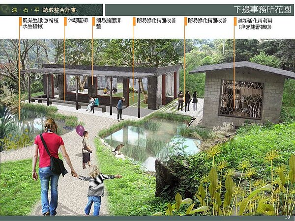 新北市府規劃建設菁桐車站至十分區間的自行車道,預計2017年5月底開始動工。(新北市城鄉發展局提供)