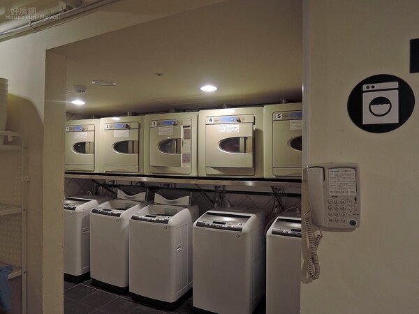 自助洗衣店已成為都會區常見消費型態。（好房網News記者 陳韋帆／攝影）