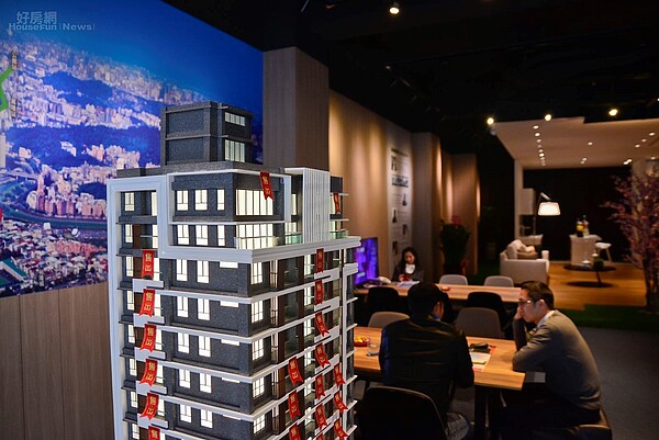 接待中心情境。(好房網News記者 陳韋帆/攝影)