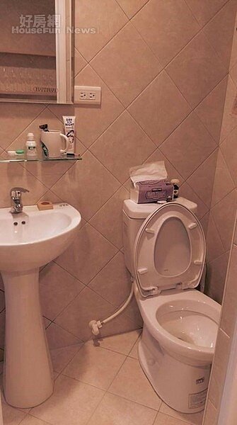 9.浴室整齊清潔。