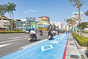 高市啟用左轉機車專用道