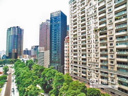 綠園道住宅保值性強，也是自住換屋族最愛。圖／黃繡鳳