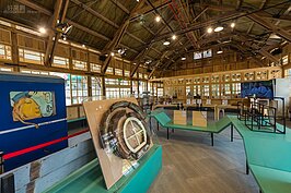 室內展示區的樣子。 