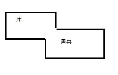 狹窄通道只有一人的寬度,得爬過去睡覺。(翻攝自ptt)