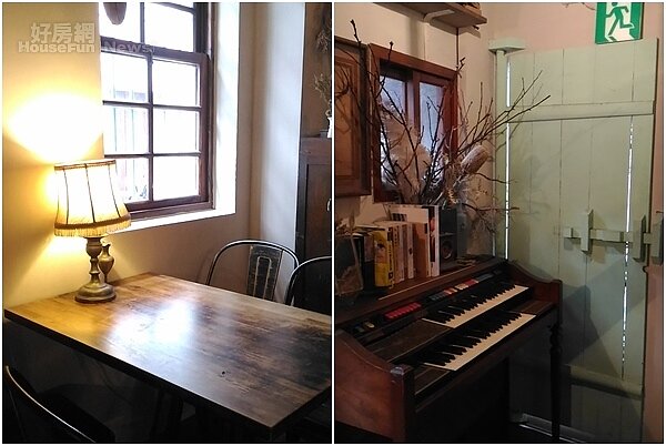 6.迪化街老屋少有的三面採光，由這面窗帶進了陽光。
7.台灣小孩熟悉的老木門，好像時空門帶人回到從前。