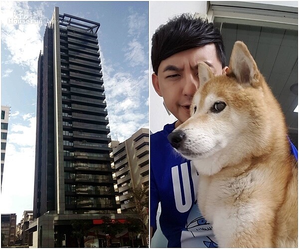 2.	愛犬元氣已屆16歲高齡，相當惹人疼愛。（翻攝自黃子佼臉書）
3.	「松江1號院」峻工後已躍升為中山區指標性豪宅。

