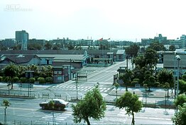 當年美軍協防台灣司令部營區的樣子。