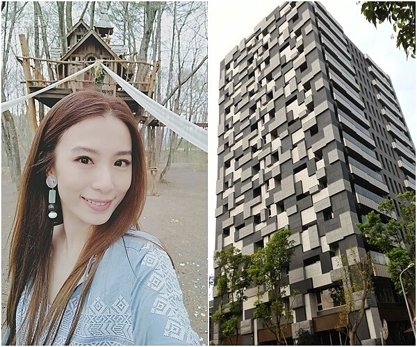 1. 歌手Hebe田馥甄清新風格廣受歡迎。(翻攝自田馥甄 Hebe粉絲頁) 2.「忠泰玉光」藉三色原色打造立體外牆。