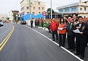 彰化永芳路部分路段拓寬完工　市公所邀民代會勘