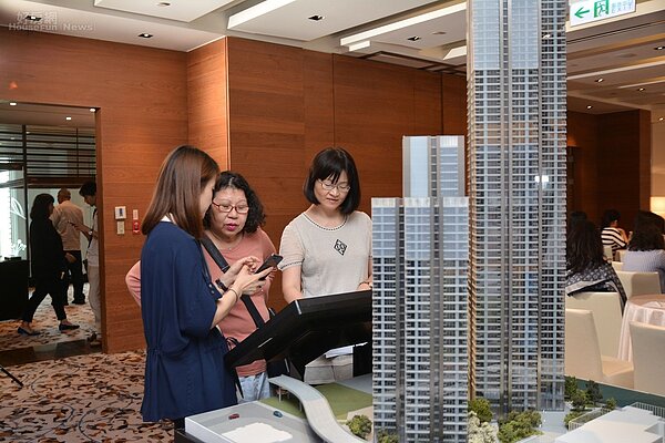 倫敦房產展銷會。(好房網News記者 陳韋帆/攝影)