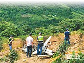 墜機前機體左傾　齊柏林等3人左側遭撞擊