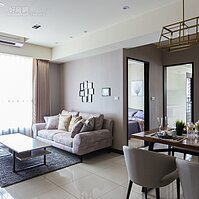 總價80萬，兩房一廳裝潢傢俱通通包